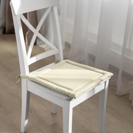 Подушка для стула Волшебная Ночь 40/40 Крем Рогожка 933251