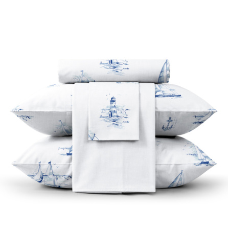 КПБ Евро Verossa Regatta blue 50/70, 70/70 Сатин 921446