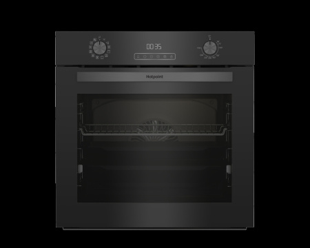 Встраиваемый Электрический духовой шкаф Hotpoint FE9 1231 JS BLG, цвет Чёрный