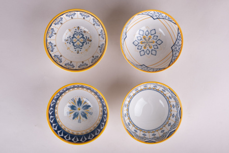 Набор пиал Коралл 330 мл 4 пр. 8232 127110