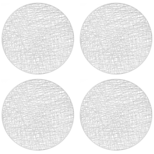 Набор салфеток сервировочных Lefard Galaxy Silver 38 см 4 шт 771-099