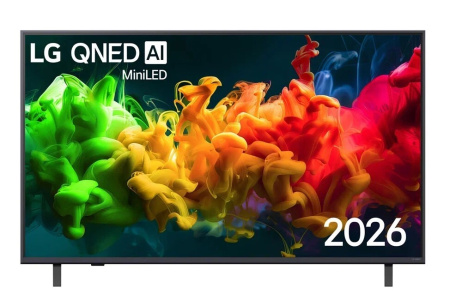  50" (127см) Телевизор LG 50QNED80B6B, SMART- Да, UHD 4K 3840x2160, Цвет Чёрный