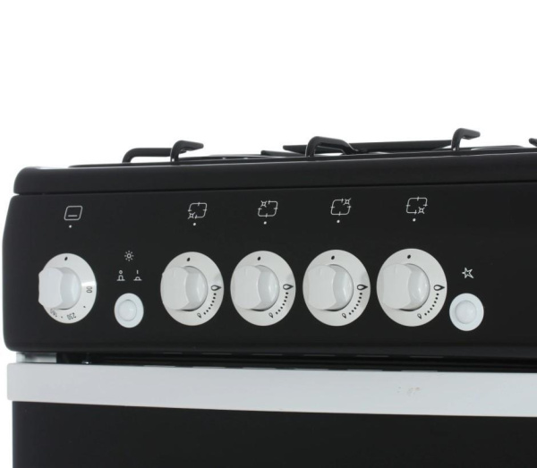 Газовая плита De Luxe 5040.36г(щ.) чёрн