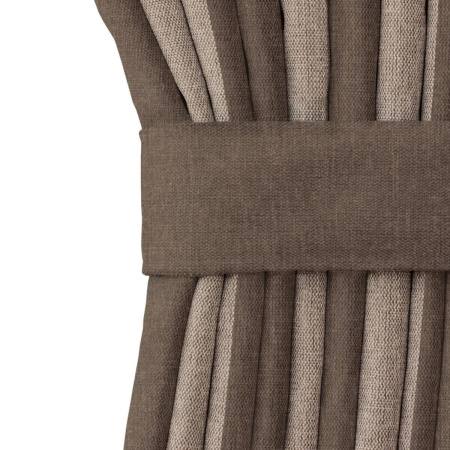 Комплект штор Волшебная ночь Зебра-капучино 200*270 см рогожка 777458