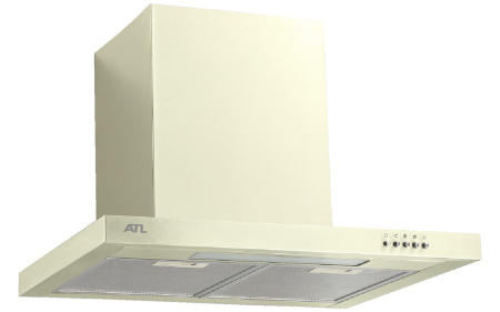 Вытяжка т-образная, настенная, ATL 3503 C, цвет Белый, ширина 60см.