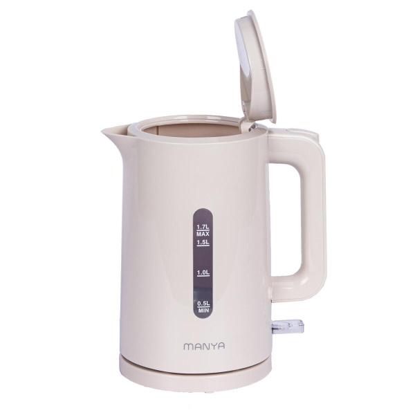 Электрический чайник Manya EK071PBE, цвет Бежевый глянец