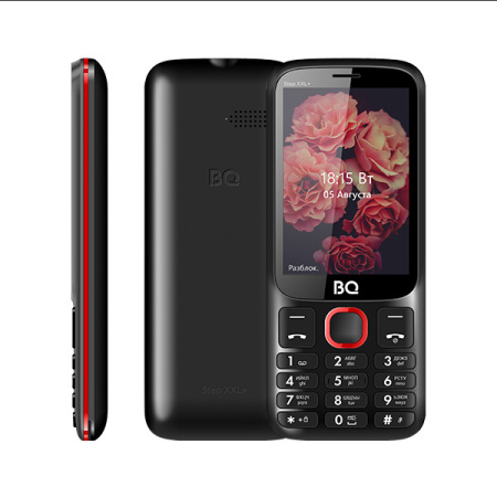 Мобильный телефон BQ-3590 Step XXL+ Black+Red