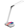 Настольный светильник Camelion KD-825 C01 (6W(380lm) 4500K сенсор/рег.ярк. 5реж. беспроводн.ЗУ) Белый