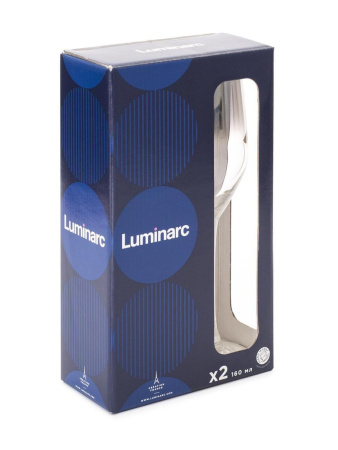 Набор фужеров для шампанского Luminarc Селест Серебряная Дымка 2 пр. 160 мл O0228