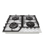Встраиваемая варочная панель Газовая Gefest ПВГ 2232-01 Р152, 60 см, цвет Белый мрамор