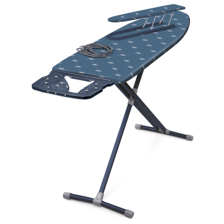 Гладильная доска Ника 10+ тефлон Со стрекозами синий НТ10+/СТ
