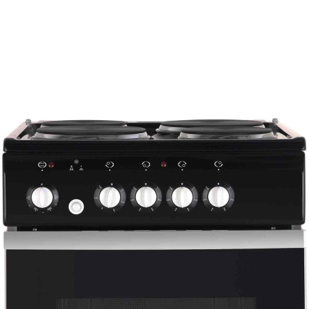 Электрическая плита De Luxe 5004.12э чёрн.