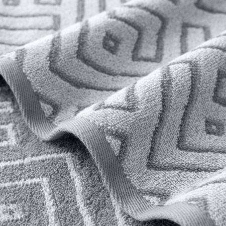 Полотенце Verossa 50/90 Estetica 2 Махра 450 гр/м2 Светло-серый 790220