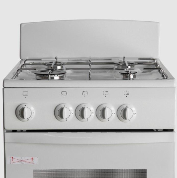 Газовая плита De Luxe 5040.38г(щ.) бел.