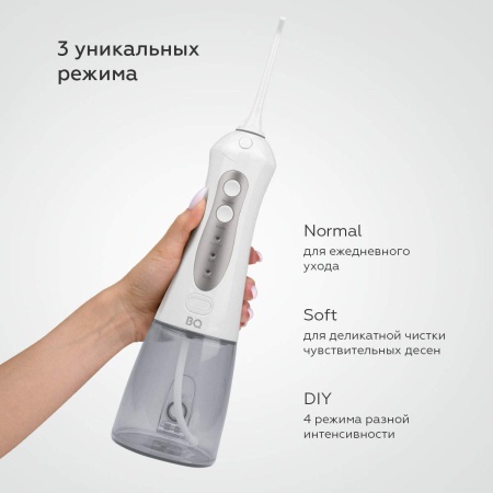 Ирригатор BQ IR001 Белый-Серый