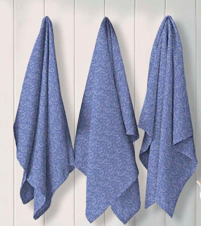 Комплект полотенец Wenge 45/60 Морозная сказка 3 шт. рогожка 933097