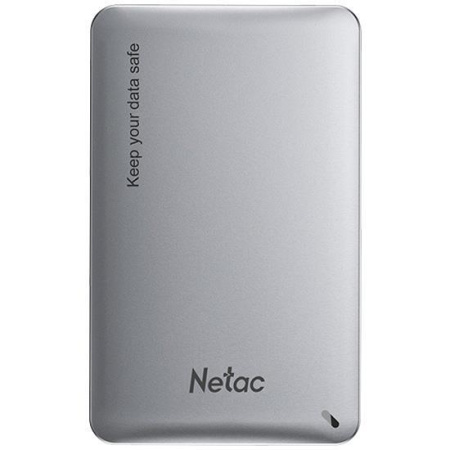 Внешний корпус Netac WH12 для HDD/SSD, 2.5", алюминий серебро (USB 3.0 /Type A / Type C)