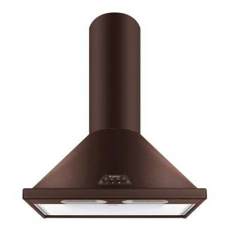 Вытяжка купольная, настенная, Gefest ВО 1502 К17 50, цвет Коричневый, ширина 50см.