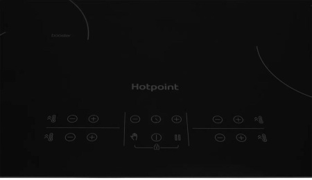 Встраиваемая варочная панель Индукционная Hotpoint HB 1560S NE, 59 см, цвет Чёрный