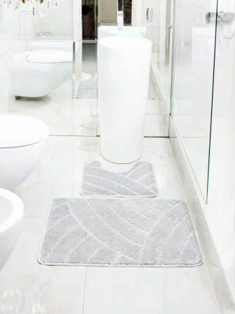 Набор ковриков My Crystal Gold 50*80 и 40*50 св-серый МС2-078