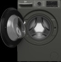 Стиральная машина с фронтальной загрузкой Beko B3WFR572AB, Max загрузка - 7кг, Max отжим - 1 200об/мин., цвет Серый