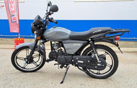 Мопед Racer Alpha серый