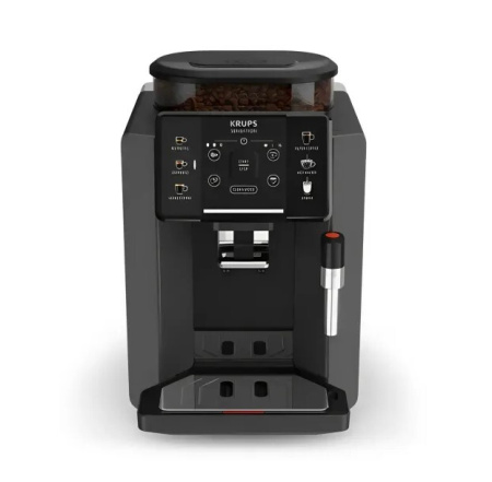 Автоматическая кофемашина Krups Sensation Milk EA912910, цвет Чёрный