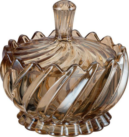 Сахарница Regent Deli Glass 10 см TG1080B/L1HA