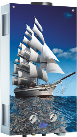 Колонка газова ATL 3-10 LT FRIGATE, производительность 10 л/мин., Цвет Синий