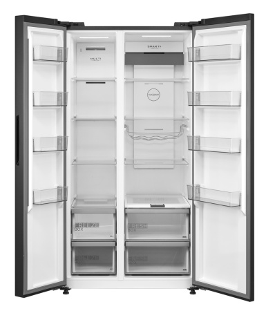 Холодильник Midea MDRS791MIE45, цвет Чёрный