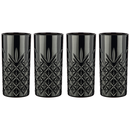 Набор стаканов Timeless Черный Оникс 4 пр. 295 мл 484-825