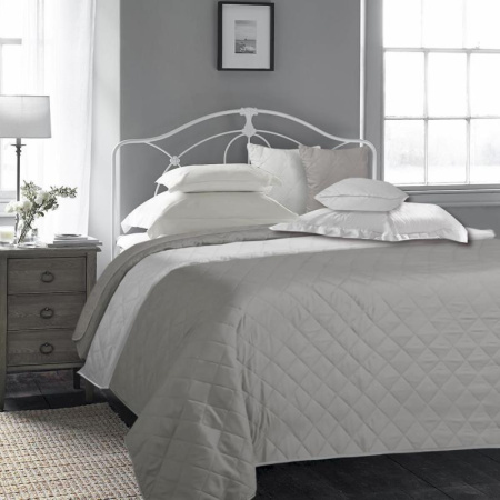 Покрывало Melissa 200х220 Cеробежевый/белый 509160/05