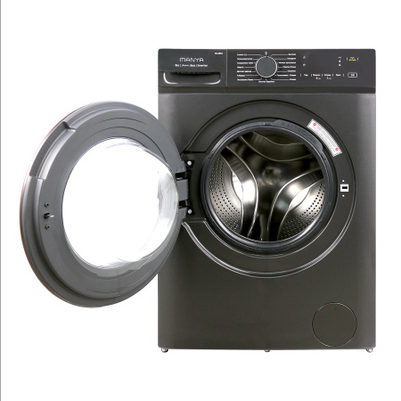 Стиральная машина с фронтальной загрузкой Manya M1285S, Max загрузка - 8кг, Max отжим - 1 200об/мин., цвет Серый
