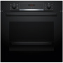 Встраиваемый Электрический духовой шкаф Bosch HBA534EB3, цвет Чёрный