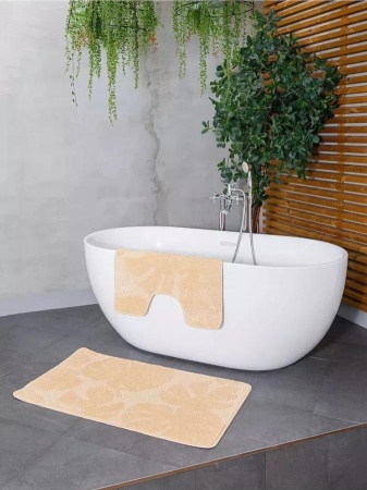 Набор ковриков My Crystal Gold 60*100 и 50*60 бежевый МС2-001