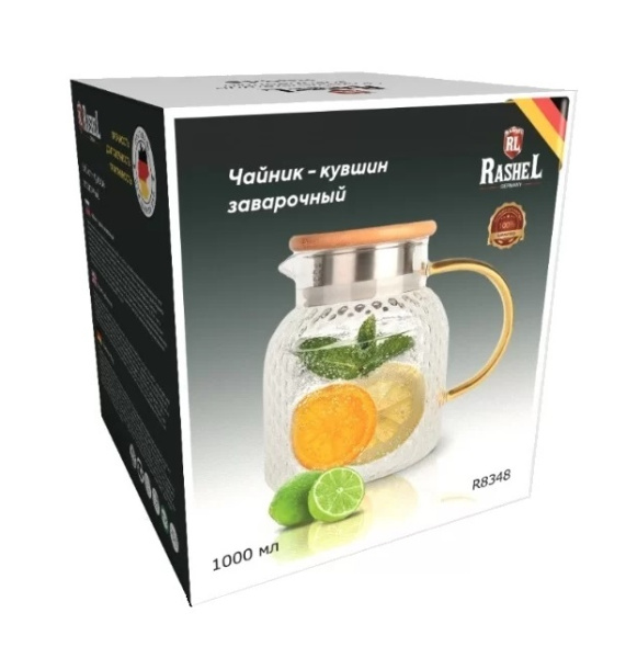 Чайник-кувшин заварочный Rashel 1 л R8348