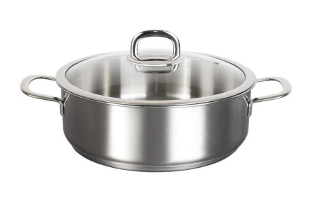 Сотейник Kukmara Safiia 3,9 л/ 26 см со стекл. крышкой SF-STP3926G