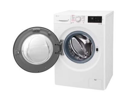 Стиральная машина с фронтальной загрузкой LG F4M5VS6W, Max загрузка - 9кг, Max отжим - 1 400об/мин., цвет Белый