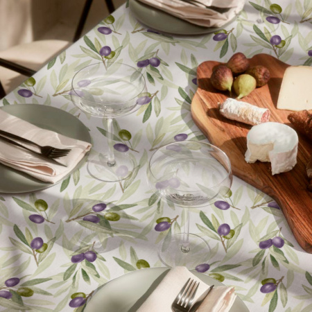 Скатерть Vse Doma 145/220 Грейс Рогожка A87118