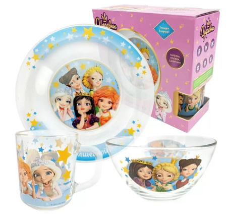 Набор посуды детский Царевны Звезды 309946
