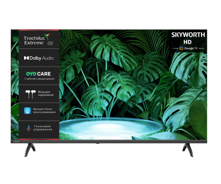  40" (102см) Телевизор Skyworth 40E55G, SMART- Да, FHD 1920x1080, Цвет Чёрный