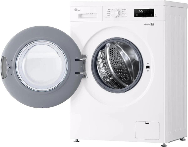 Стиральная машина с фронтальной загрузкой LG F2Y1NS3W, Max загрузка - 6кг, Max отжим - 1 200об/мин., цвет Белый