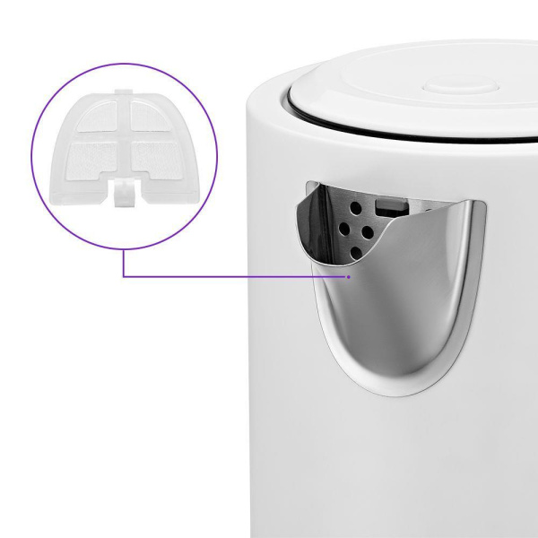 Электрический чайник Kitfort KT-6189, цвет Белый