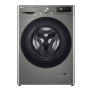 Стиральная машина с фронтальной загрузкой LG F2V5HS5S, Max загрузка - 7кг, Max отжим - 1 200об/мин., цвет Серебристый