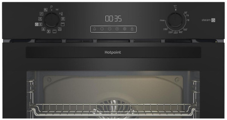 Встраиваемый Электрический духовой шкаф Hotpoint HSTF 1231 JSAH BLG, цвет Чёрный