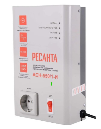 Стабилизатор напряжения Ресанта АСН-550/1-И