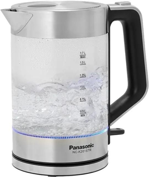 Электрический чайник Panasonic NC-K201STR, цвет Нержавеющая сталь