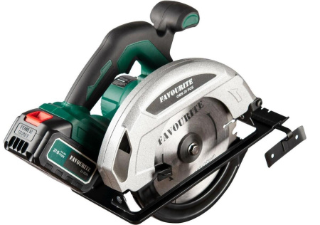 Пила циркулярная аккум. Favourite OBS 21 FCS 21В, 2/4Ач, бесщет.