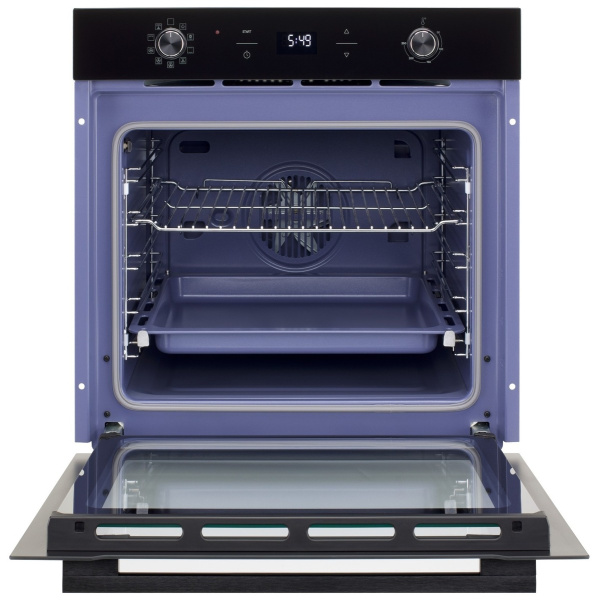 Встраиваемый Электрический духовой шкаф Vard VON444B, цвет Чёрный