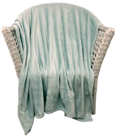 Плед Belezza Plain 200х220 зелёная мята 6143378